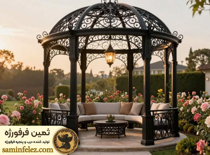 مراقبت و نگهداری از آلاچیق فرفورژه 